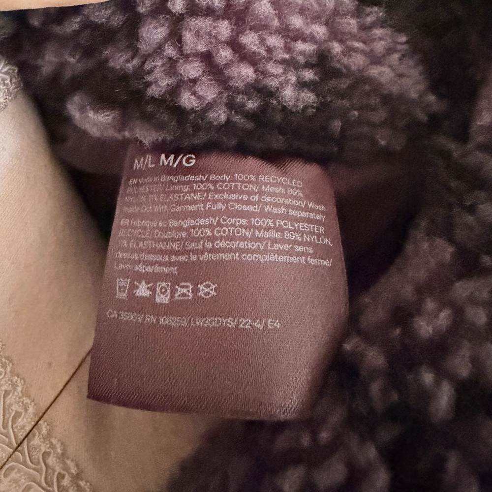 lululemon athletica Charcoal Teddy Jacket - Picture 8 of 10
